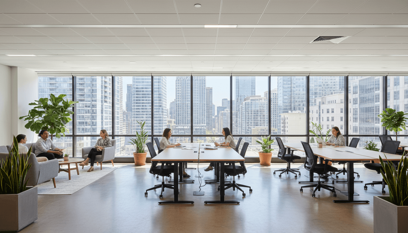 Bright modern office space in Toronto